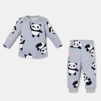 Комплект: джемпер, брюки «Крошка Я. Панда», рост 74-80 см