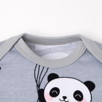 Комплект: джемпер, брюки «Крошка Я. Панда», рост 74-80 см