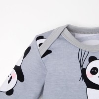 Комплект: джемпер, брюки «Крошка Я. Панда», рост 74-80 см