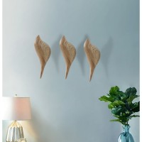 Декор настенный с вешалкой TAKE IT EASY «Птичка», панно, 13×4 см, под дерево