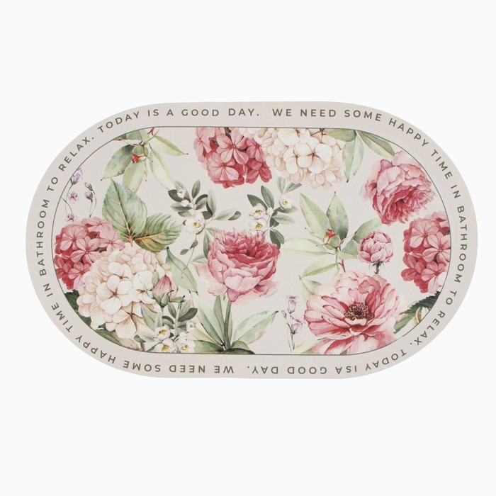 Набор ковриков для ванной Этель "Good day" 2 шт, 48х78 см, 40х45 см Набор ковриков для ванной Этель "Good day" 2 шт, 48х78 см, 40х45 см