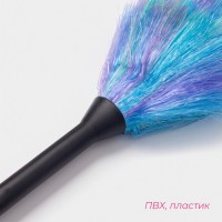 Щётка для пыли Доляна «Павлин», 59 см, насадка 40.5 см, 40 г