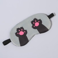 Маска для сна «ЛАПКИ», 19 × 9,5 см, резинка одинарная, цвет МИКС