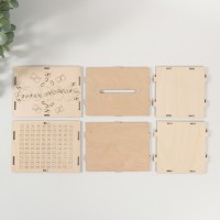 Копилка "50 000" 13,4х10х10 см (набор 6 деталей)