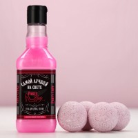 Подарочный набор косметики Party Lady, гель для душа виски 250 мл и бомбочки для ванны 4×40 г, Чистое счастье