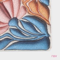 Коврик придверный Доляна, ПВХ, 45×75 см