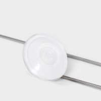 Держатель для полотенец на вакуумной присоске Доляна, 26.5×6.5×6 см