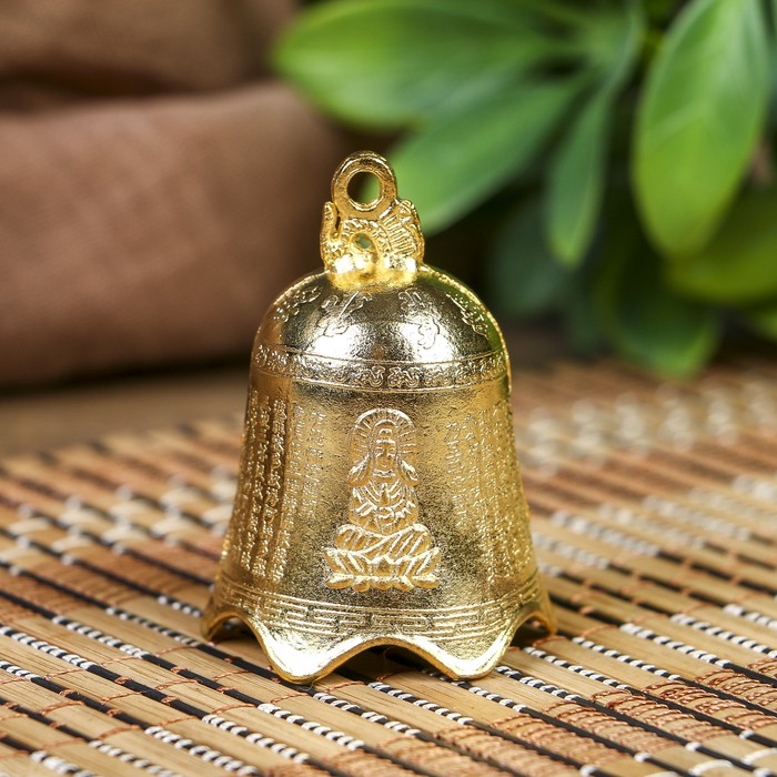 Колокольчик золото 5,5*4*4 см