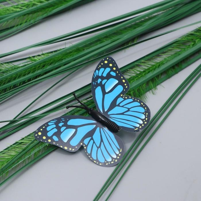 Декор "Травка с бабочками" 64 см, микс Декор "Травка с бабочками" 64 см, микс