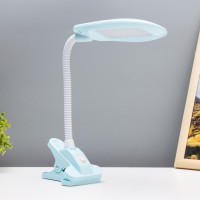 Настольная лампа «Лантрес» LED 3.5 Вт USB голубой 8.8×11×47 см RISALUX