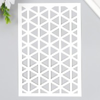 Трафарет "Треугольники" 24х16 см