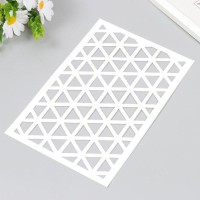 Трафарет "Треугольники" 24х16 см