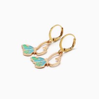 Серьги «Люби», 6×7 см