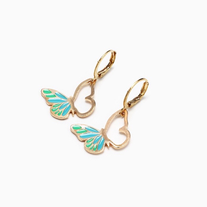 Серьги «Люби», 6×7 см