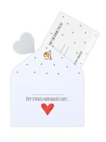 Конверт со скретч-наклейкой и открыткой «Маленький секрет», 10×15 см