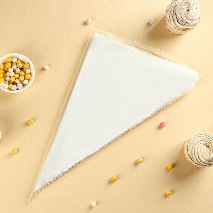 Кондитерские мешки 35×24 см, размер L, 100 шт