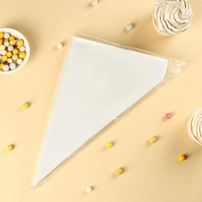 Кондитерские мешки 35×24 см, размер L, 100 шт