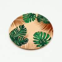 Ваза для цветов с подставкой «Листья», 17 х 7 см