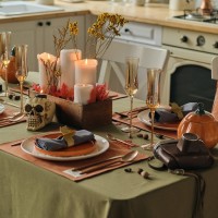 Скатерть Этель Kitchen 150х110 см, цвет зелёный, 100% хл, саржа 220 г/м2