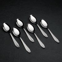 Ложка столовая «Дубрава», толщина 2 мм (М8), цвет серебряный