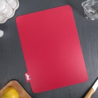 Набор досок разделочных прямоугольных гибких Доляна, 37×28 см, 4 шт, цвет МИКС