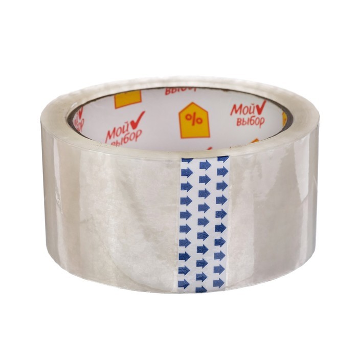Клейкая лента "Мой Выбор" прозрачная 45 мм * 66 м * 40 мик Клейкая лента "Мой Выбор" прозрачная 45 мм * 66 м * 40 мик