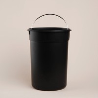 Ведро для мусора SL Home, 12 л, 25×31×38 см, бежевое