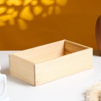 Подарочный ящик «Элегант», 24×14×7.5 см, деревянный