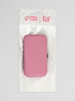 Набор маникюрный «Нежность», 6 предметов, в футляре, розовый