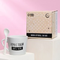 Кружка с ложкой Catspresso, 180 мл