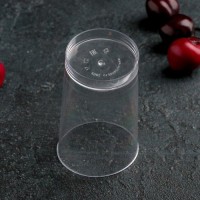 Стакан одноразовый «Конический экстра», 150 мл, прозрачный