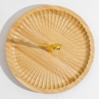 Блюдо для подачи «Древо», d=24,5 см, бамбук