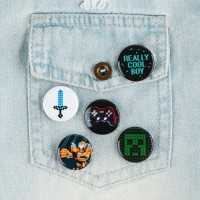 Значок металлический , закатной «Детский», 25 мм, МИКС