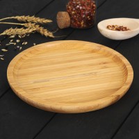 Блюдо Доляна «Бамбук», d=30 см, бамбук