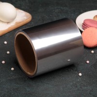 Лента бордюрная для обтяжки тортов Доляна, 200 мкр × 100 мм × 5 м