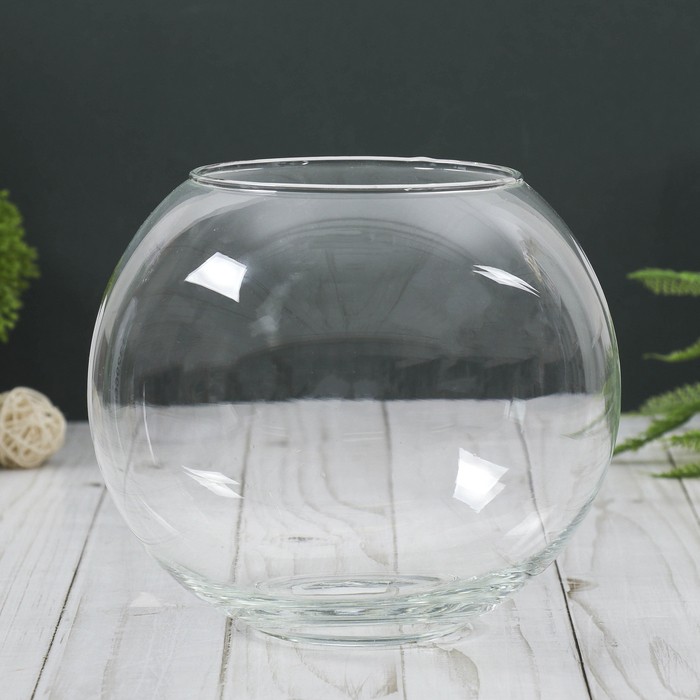 Ваза "Шаровая" d-15см 20х20 см 6,3 л. 1805