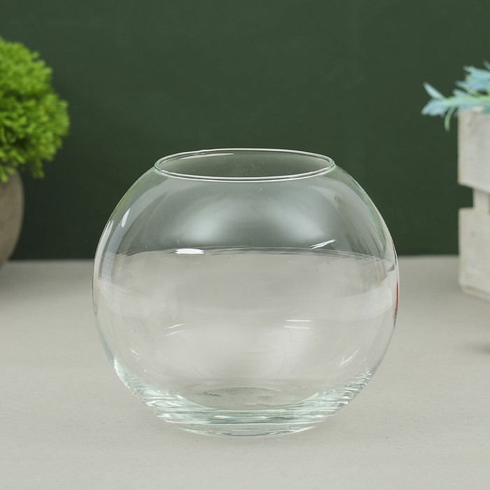 Ваза "Шаровая" d-15см 20х20 см 6,3 л. 1805