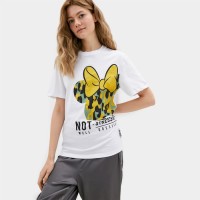 Футболка Not stressed Минни Маус, размер 42, белая