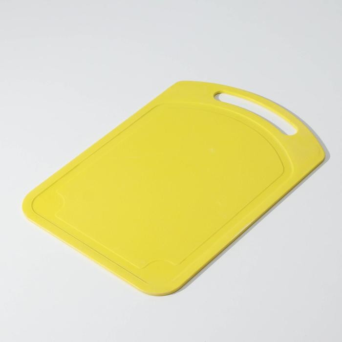 Доска разделочная Доляна «Дуга», 25×15 см, цвет МИКС