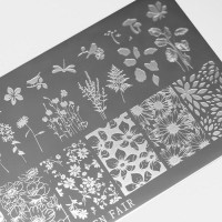 Диск для стемпинга металлический «Осень», 12 × 6 см