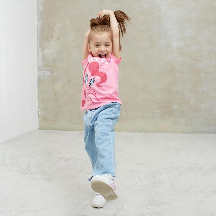 Футболка детская "Pinkie Pie", Мой маленький пони, рост 86-92, розовый