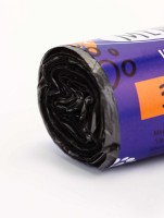 Мешки для мусора 35 л, ПНД, 10 мкм, 30 шт. в рулоне, чёрные