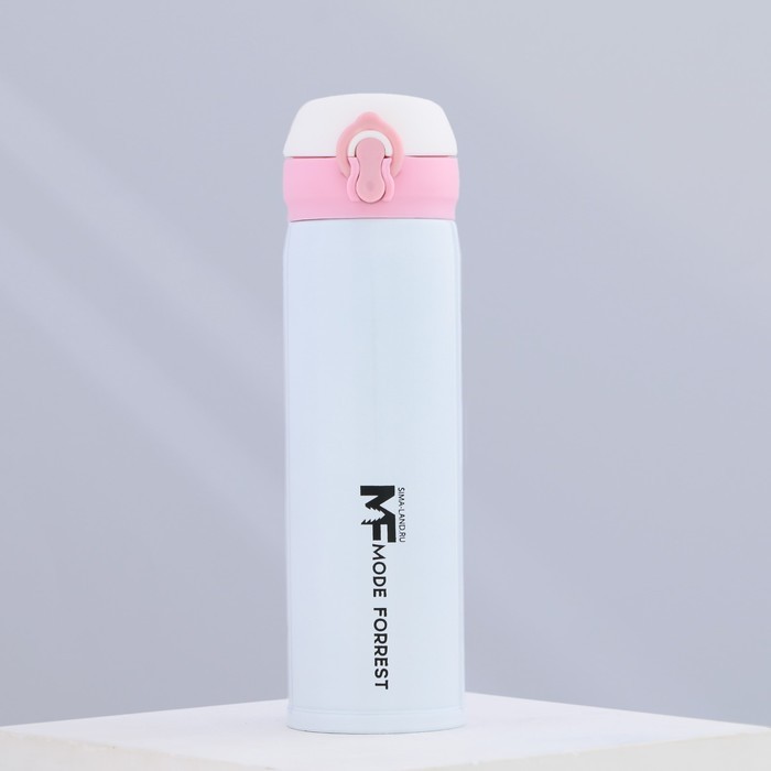 Термос с кнопкой «MODE FORREST», 450 мл, время сохранения тепла 10-12 ч