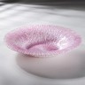 Блюдо сервировочное «Аметист», d=40 см, цвет розовый