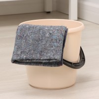 Салфетка - тряпка хозяйственная Доляна, 60×80 см, плотность 180 г/м², строчка 2.5 мм, с оверлоком, серая