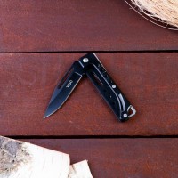 Нож перочинный "Рысь" лезвие 7,4см, рукоять Цепь 16см, микс