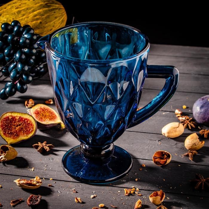 Кувшин Magistro «Круиз», 1,1 л, 19,5×14×19,5 см, янтарный