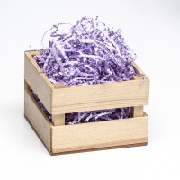 Наполнитель бумажный для подарков, лиловый, 50 г