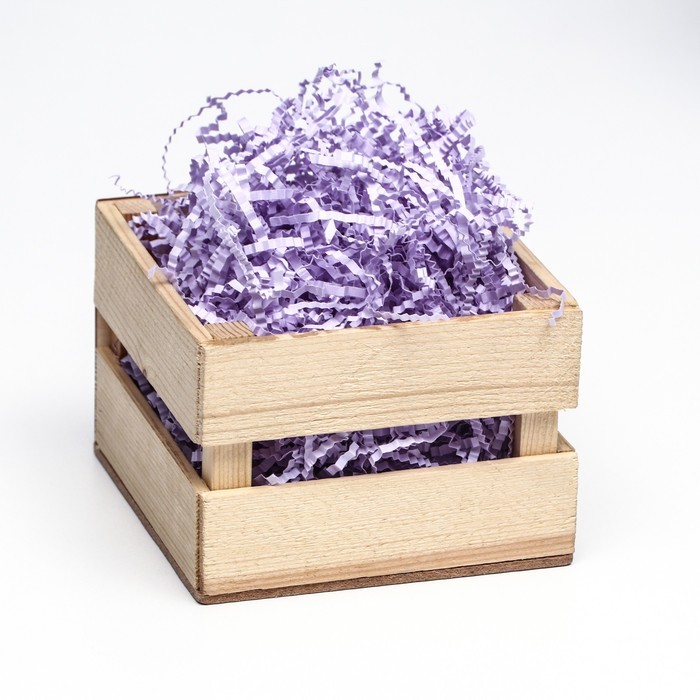 Наполнитель бумажный для подарков, лиловый, 50 г