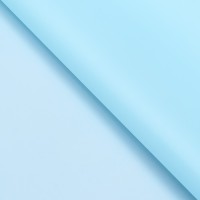 Пленка матовая для цветов и букетов, PASTEL, Небесно-голубой 0.59×7 м 180 г